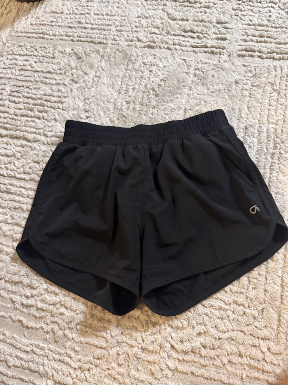 GAP Black Women's Athletic Shorts - Elastic Waist Running Shorts